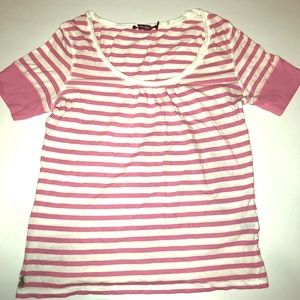 RL Sport Pink Stripe Tee